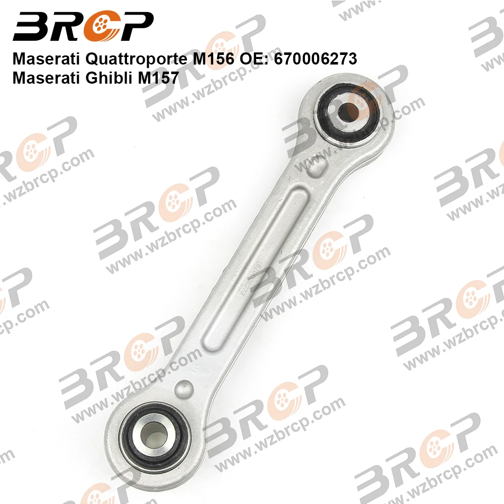 BRCP One Side Rear Suspension Control Arm For Maserati Quattroporte M156 Ghibli M157 670006273
BRCP One Side Rear Suspension Control Arm For Maserati Quattroporte M156 Ghibli M157 670006273