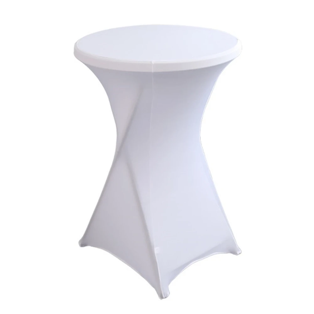 Four Way Fitted Elastic Tablecloth For Wedding And Birthday Party Bar And Restaurant Vendor Display Stand 80cm Diameter
Four Way Fitted Elastic Tablecloth For Wedding And Birthday Party Bar And Restaurant Vendor Display Stand 80cm Diameter