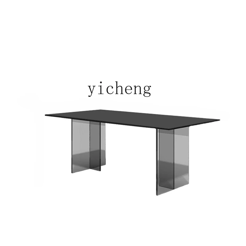 ZC Stone Plate Suspension Dining Table Small Apartment White Cream Style Kitchen Island Transparent Acrylic Dining Table
ZC Stone Plate Suspension Dining Table Small Apartment White Cream Style Kitchen Island Transparent Acrylic Dining Table