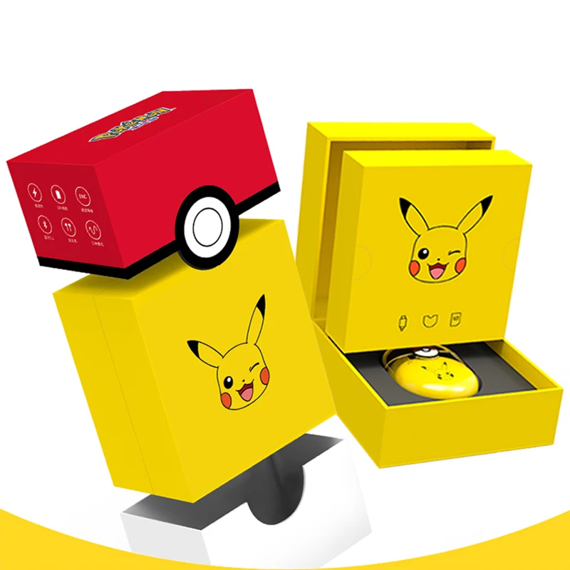 Hot Pokemon Cartoon Anime Pikachu Semi-In-Ear True Wireless Bluetooth Headset Game Super Long Battery Life Creative Gift
Hot Pokemon Cartoon Anime Pikachu Semi-In-Ear True Wireless Bluetooth Headset Game Super Long Battery Life Creative Gift