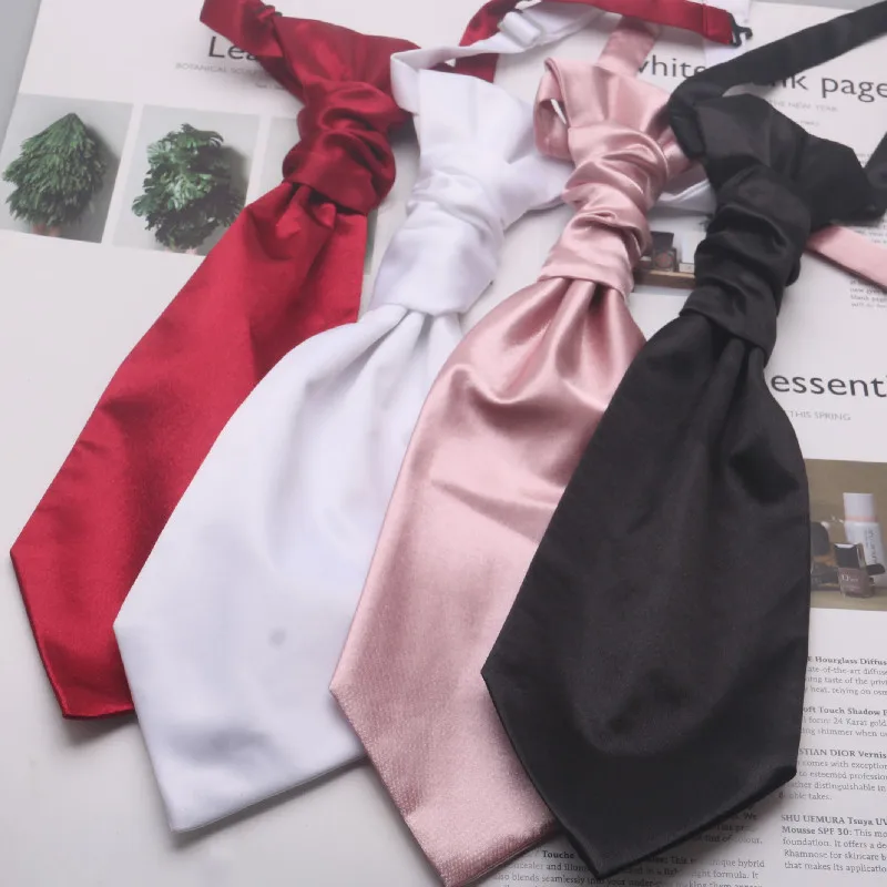 New upgraded solid color Hong Kong knot tie for men and women, paired with a vest, suit, photography, and plain color scarf
New upgraded solid color Hong Kong knot tie for men and women, paired with a vest, suit, photography, and plain color scarf