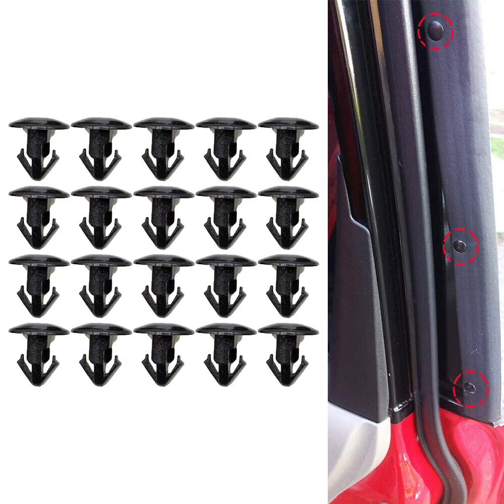 20Pcs Car Rear Door Upper Weatherstrip Clips For Qashqai J10 J11 For X-Trail Direct Replacement Car Accessories Nylon New
20Pcs Car Rear Door Upper Weatherstrip Clips For Qashqai J10 J11 For X-Trail Direct Replacement Car Accessories Nylon New