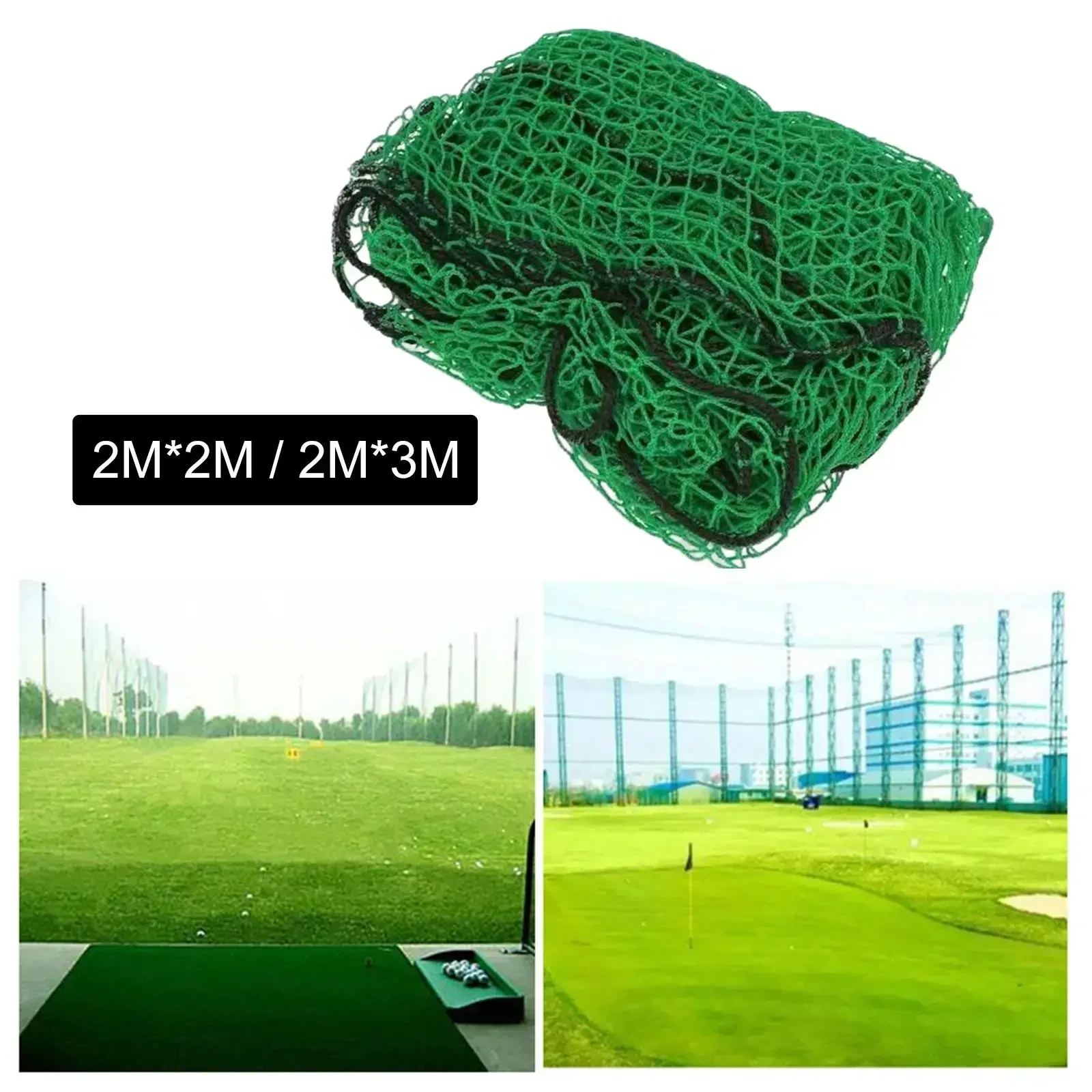 

Golf Swing Netting Duty Impact Sports Indoor Knotless Training Accessories High Heavy Hitting Ball For Net Practicing