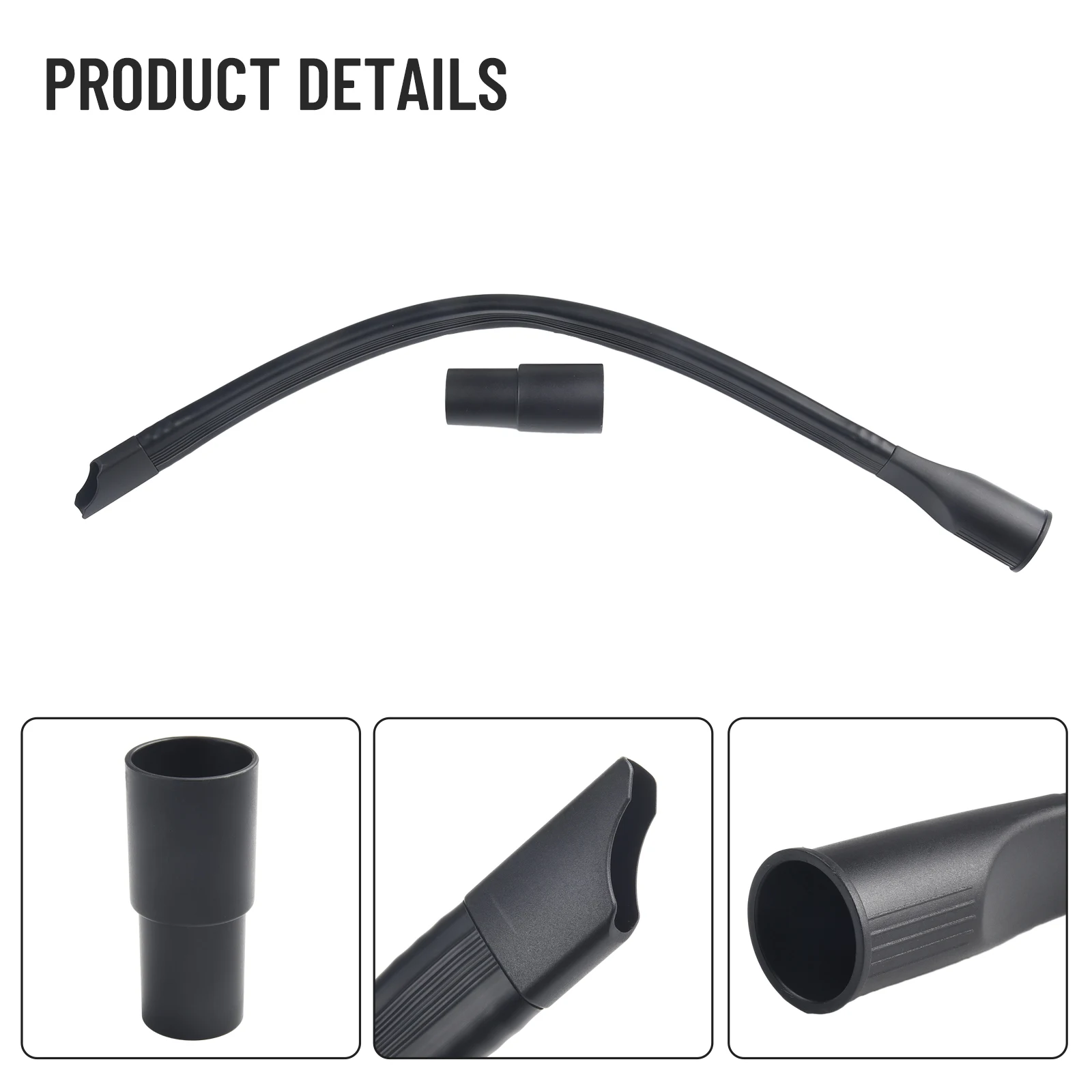 Black Crevice Tool Accessories Kit 35mm-32mm Vacuum Cleaner Adapter Replacement High quality Brand new Durable
Black Crevice Tool Accessories Kit 35mm-32mm Vacuum Cleaner Adapter Replacement High quality Brand new Durable