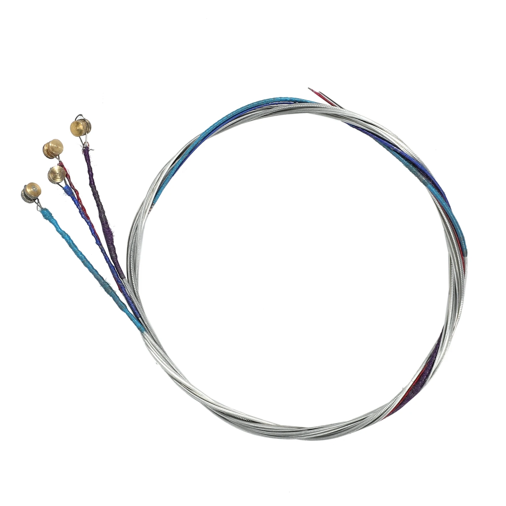 4pcs A Set of Violin Strings E-A-D-G Core Steel+Nickel Wound Exquisite Stringed Musical Instrument Parts
4pcs A Set of Violin Strings E-A-D-G Core Steel+Nickel Wound Exquisite Stringed Musical Instrument Parts