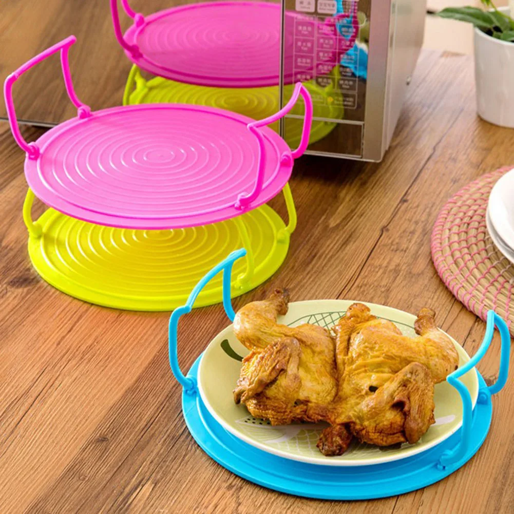 1pc Microwave Plate Stacker 2 Layer Steam Rack 23.5*23.5*8.3cm Microwave Tray Rack For Home Kitchen Food Heating Kitchen Sorting
1pc Microwave Plate Stacker 2 Layer Steam Rack 23.5*23.5*8.3cm Microwave Tray Rack For Home Kitchen Food Heating Kitchen Sorting