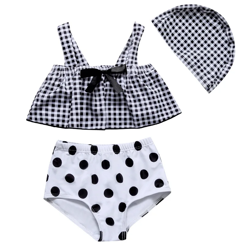 Dot Print Girls Swimwear Bikinis for Kids Dropshipping Children 3 Pieces Swimsuit with Hat Set Teens Swimming Suit
Dot Print Girls Swimwear Bikinis for Kids Dropshipping Children 3 Pieces Swimsuit with Hat Set Teens Swimming Suit