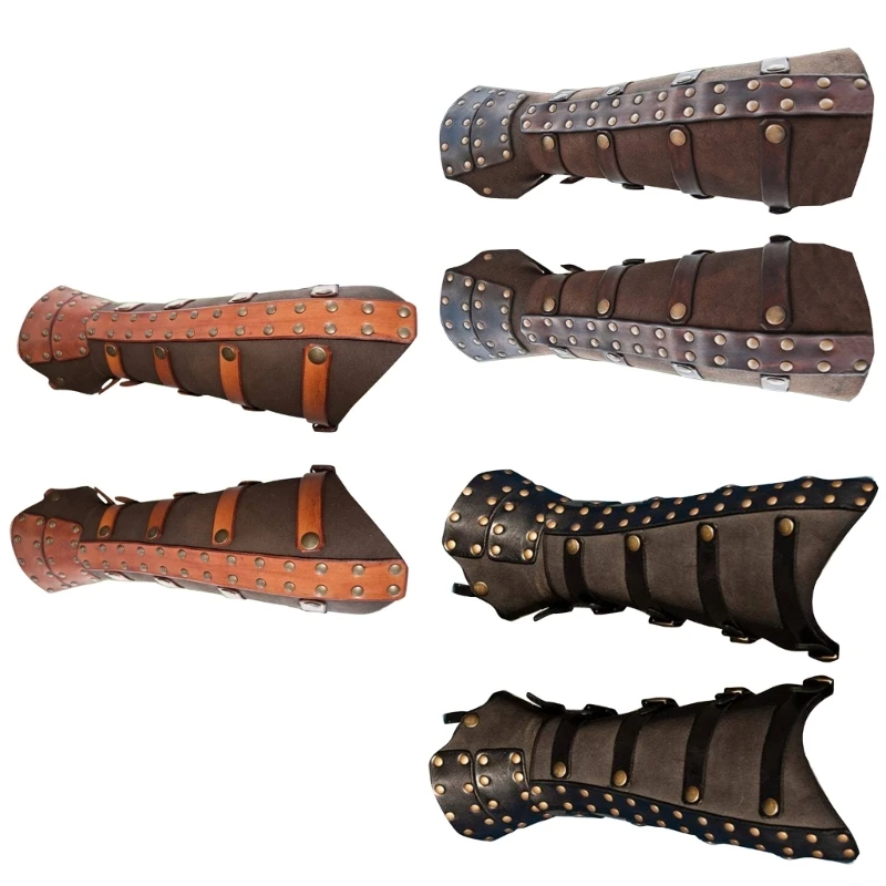 1pair Medieval Men Cosplay Knight Gauntlet Adjustable Buckle Vintage Wristband H9ED
1pair Medieval Men Cosplay Knight Gauntlet Adjustable Buckle Vintage Wristband H9ED