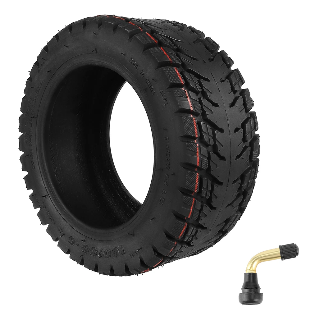 11 Inch 100/55-6 Off-Road Tubeless Tyre With Gas Nozzle For Go Karts ATV Quad Scooter Replacement Parts Black
11 Inch 100/55-6 Off-Road Tubeless Tyre With Gas Nozzle For Go Karts ATV Quad Scooter Replacement Parts Black
