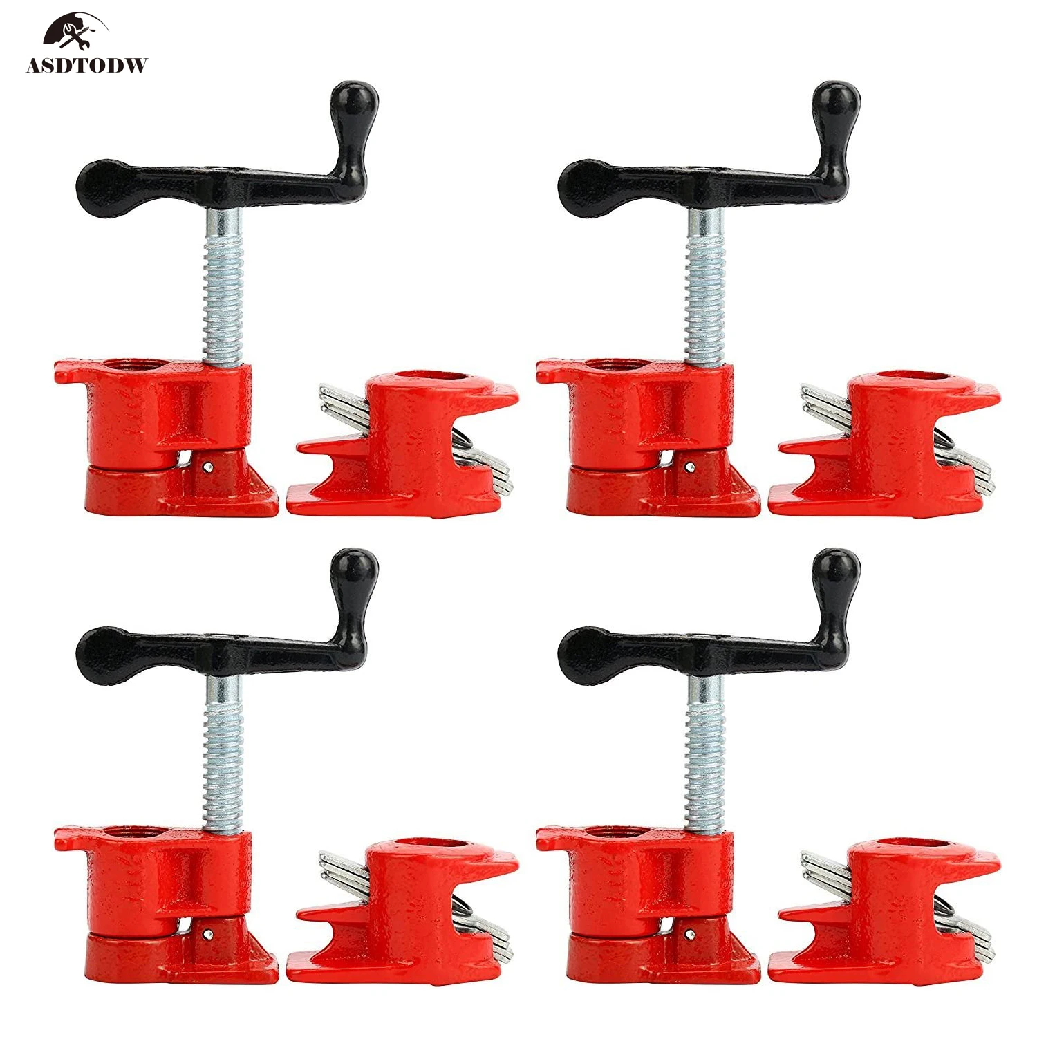 3/4 Inch Heavy Duty Pipe Clamp for Woodworking Wood Gluing Pipe Clamp Steel Cast Iron Pipe Clamp Fixture Carpenter Hand Tool 
3/4 Inch Heavy Duty Pipe Clamp for Woodworking Wood Gluing Pipe Clamp Steel Cast Iron Pipe Clamp Fixture Carpenter Hand Tool