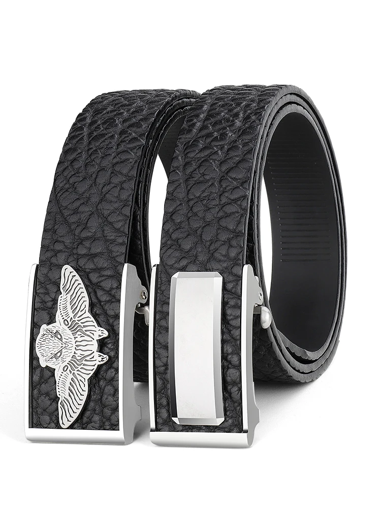 

Leather belt men's new top layer cowhide Belt fastener Fashion casual youth Belts for women Mens belts luxury goth belt for men
