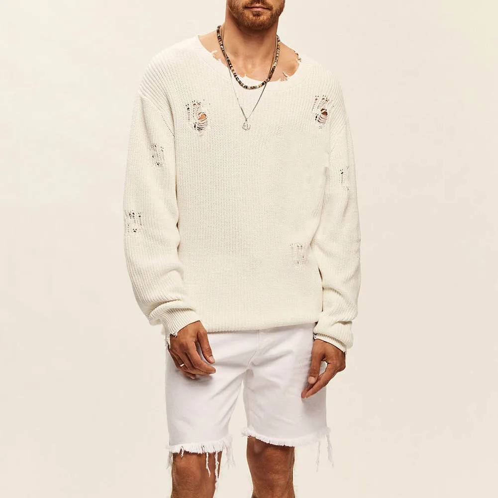 Pullover Sweater Daily Holiday Long Sleeve Men Round Neck Shoulder Baggy Basic Breathable Solid Casual Stylish
Pullover Sweater Daily Holiday Long Sleeve Men Round Neck Shoulder Baggy Basic Breathable Solid Casual Stylish
