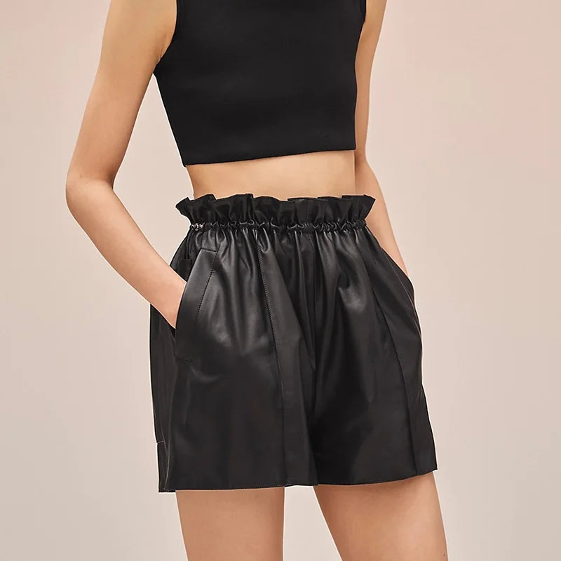 2023 Women Summer Leather Shorts New Arrivals Lady Sexy Short Pants Elastic High Waist SY4926
2023 Women Summer Leather Shorts New Arrivals Lady Sexy Short Pants Elastic High Waist SY4926