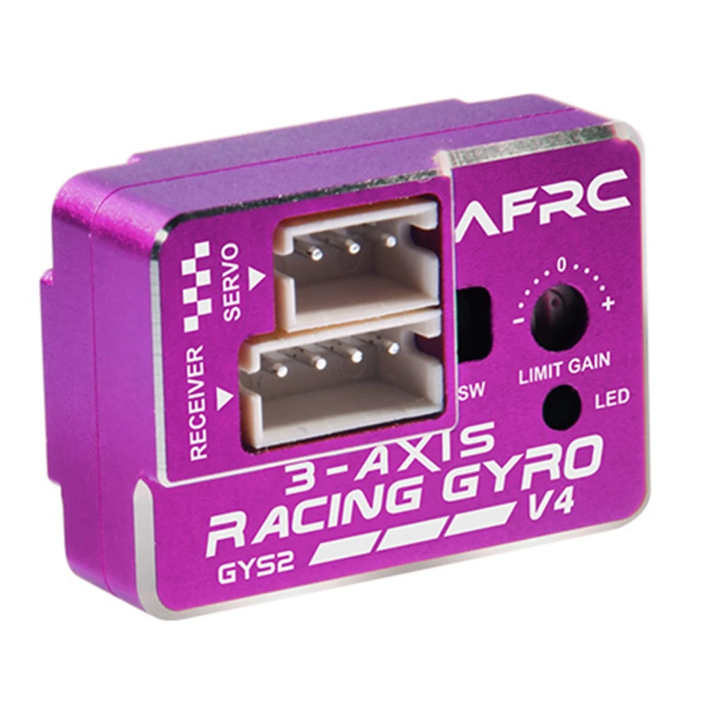 AFRC GYS-2 V4 3-AXIS Racing Gyro Drift Car Stabilizer EPA AVCS for MINI Z D Q 1/28 1/24 1/10 Car Model DIY Upgrading,Purple
AFRC GYS-2 V4 3-AXIS Racing Gyro Drift Car Stabilizer EPA AVCS for MINI Z D Q 1/28 1/24 1/10 Car Model DIY Upgrading,Purple