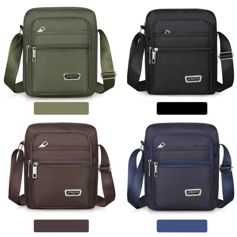 Men Nylon Shoulder Bag Messenger Bag Casual Waterproof Nylon Zipper Pocket Handbag Fashion Tote Travel Male Crossbody Bags
Men Nylon Shoulder Bag Messenger Bag Casual Waterproof Nylon Zipper Pocket Handbag Fashion Tote Travel Male Crossbody Bags