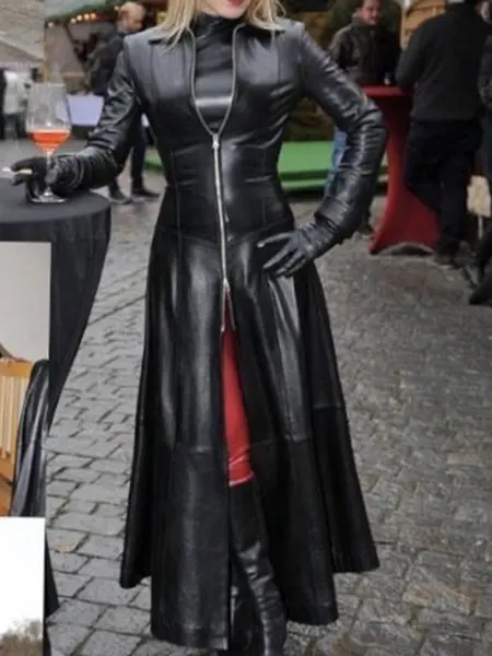 Women Vintage Faux Leather Coat Long Jacket Large Size Fake Leather Trench Coat Autumn Retro Overcoat Fashion Womens Outfit
Women Vintage Faux Leather Coat Long Jacket Large Size Fake Leather Trench Coat Autumn Retro Overcoat Fashion Womens Outfit