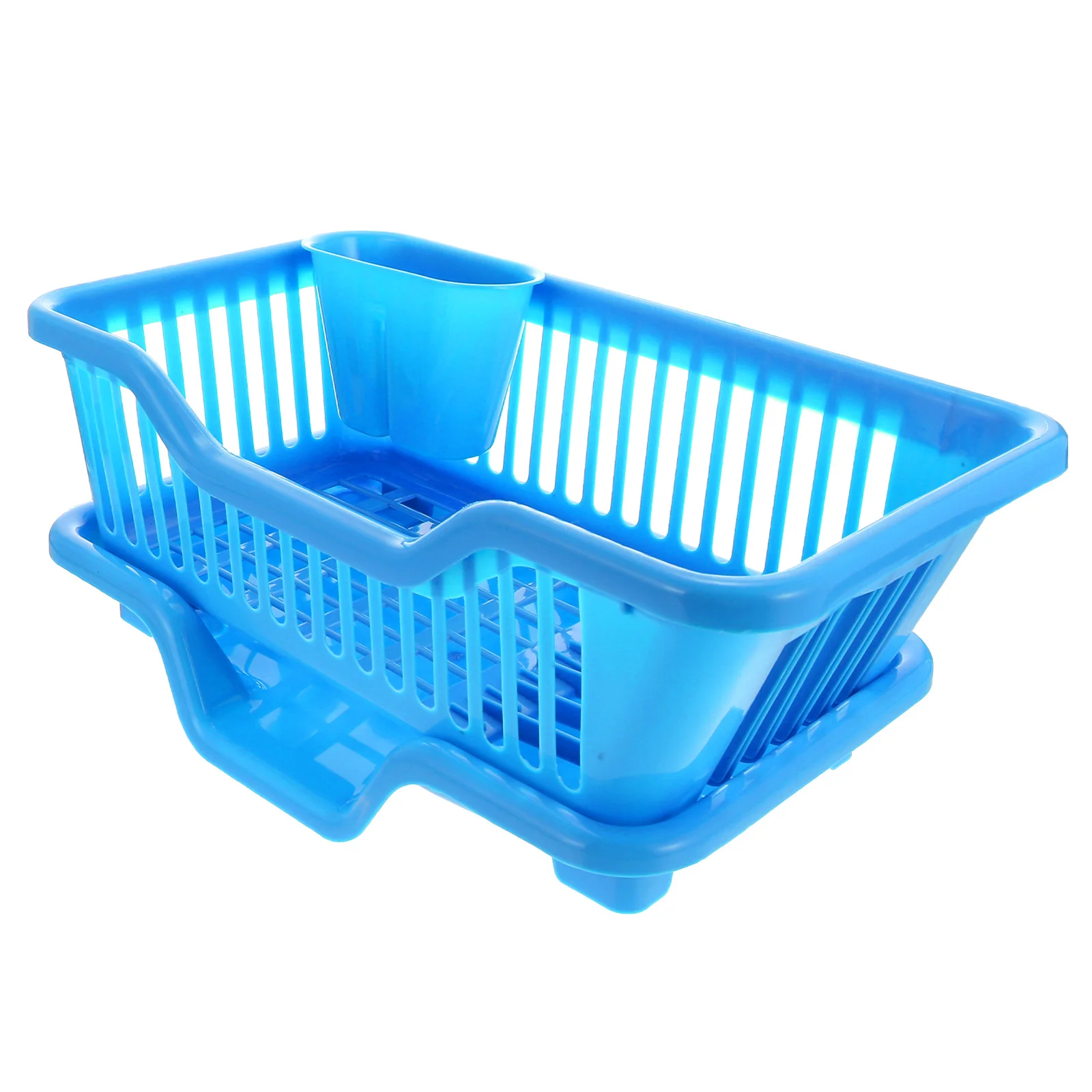 Plastic Dish Drying Rack Cutlery Holder Water Spout Tableware Rack Kitchen Dish Drainer
Plastic Dish Drying Rack Cutlery Holder Water Spout Tableware Rack Kitchen Dish Drainer