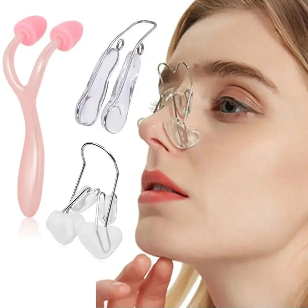 

Nose Shaper Lifter Clip Invisible Nose Bridge Straightener Corrector Silicone Swimming Nose Up Shaping Lifting Clip Shaper