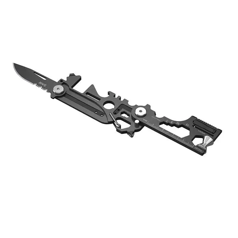 420 Grade Stainless Steel Compact Multitool Combination Tool 30 in 1 Mini Pocket Tool EDC Tool for Daily Outdoor Carrying
420 Grade Stainless Steel Compact Multitool Combination Tool 30 in 1 Mini Pocket Tool EDC Tool for Daily Outdoor Carrying