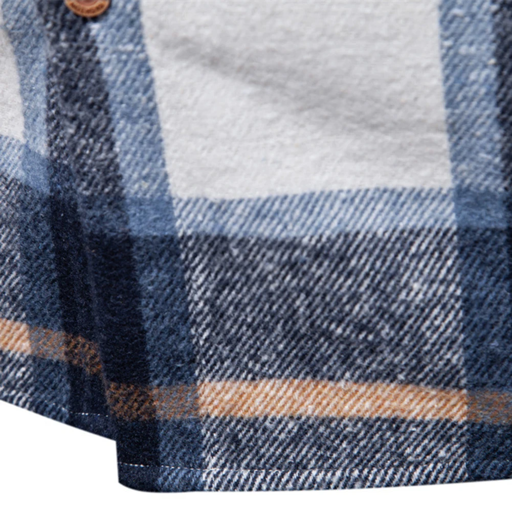 Comfy Fashion Top Over Jacket Men Over Jacket Plaid Slight Stretch Thicken Plaid Shirt Autumn And Winter Casual
Comfy Fashion Top Over Jacket Men Over Jacket Plaid Slight Stretch Thicken Plaid Shirt Autumn And Winter Casual