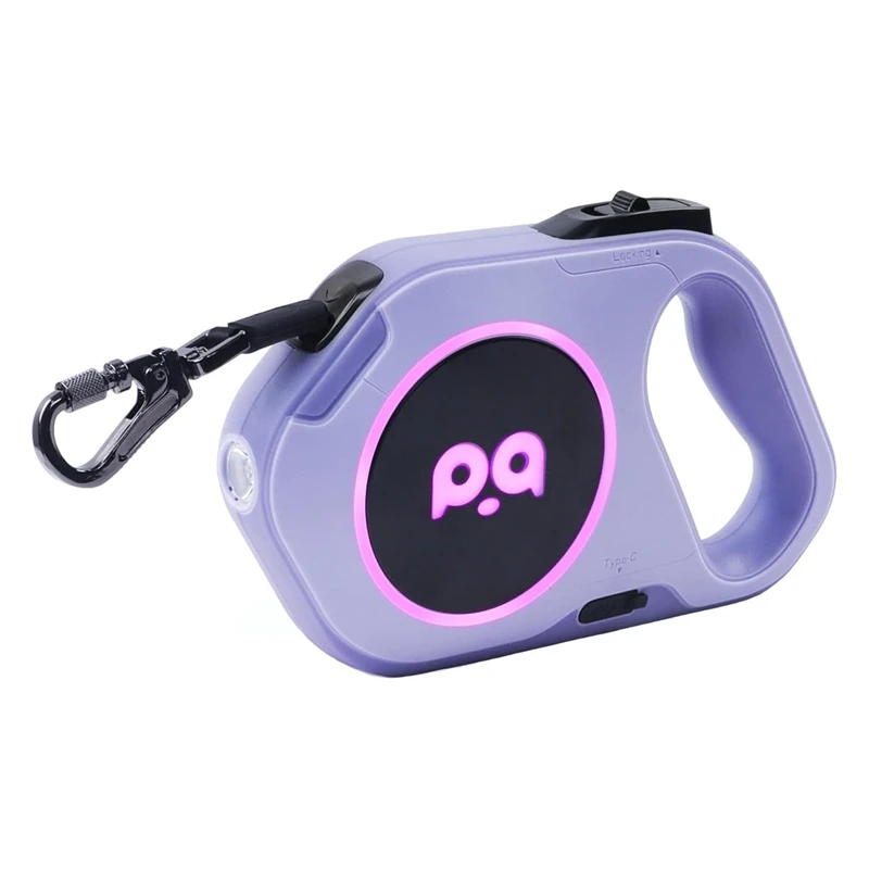 Retractable Dog Leash With Rechargeable LED Light - 16 Ft Strong Nylon Tape For Night Walks Up To 88Lbs Pet
Retractable Dog Leash With Rechargeable LED Light - 16 Ft Strong Nylon Tape For Night Walks Up To 88Lbs Pet