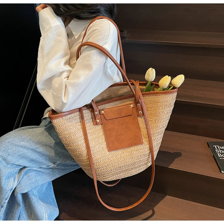 Korean Style Woven Crossbody Tote 18 S26d4d352bf59474abe818821e3de319fK