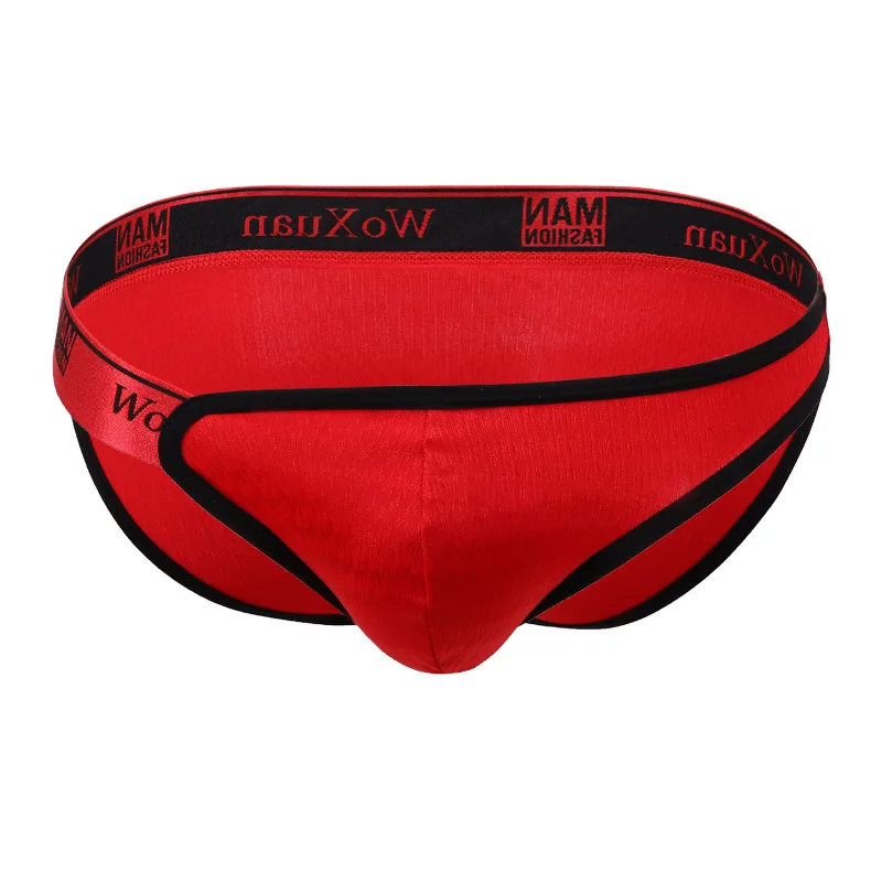 Jacquard Men Briefs Underpants Transparent Breathable Low Waist U Convex New Style Tangas Hombre Silk Sexy Gay Underwear
Jacquard Men Briefs Underpants Transparent Breathable Low Waist U Convex New Style Tangas Hombre Silk Sexy Gay Underwear