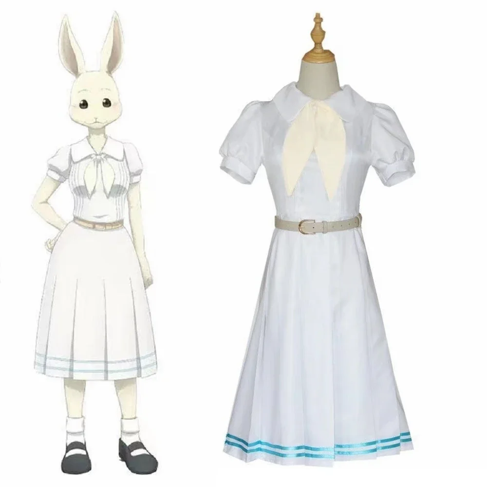 Унисекс аниме Cos BEASTARS Хару кролик с коротким рукавом Косплей Аксессуары униформы костюмы
Унисекс аниме Cos BEASTARS Хару кролик с коротким рукавом Косплей Аксессуары униформы костюмы