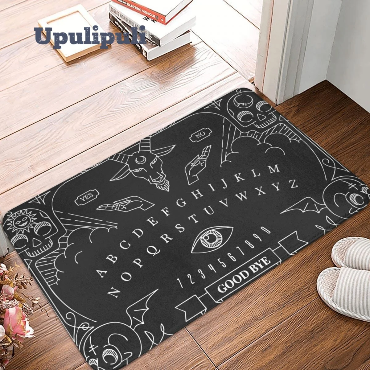 Ouija доска, Придверный коврик, мягкий коврик для ванной, нескользящий абсорбирующий коврик для дома, ванной, декоративные коврики с принтом для помещений и улицы
Ouija доска, Придверный коврик, мягкий коврик для ванной, нескользящий абсорбирующий коврик для дома, ванной, декоративные коврики с принтом для помещений и улицы
