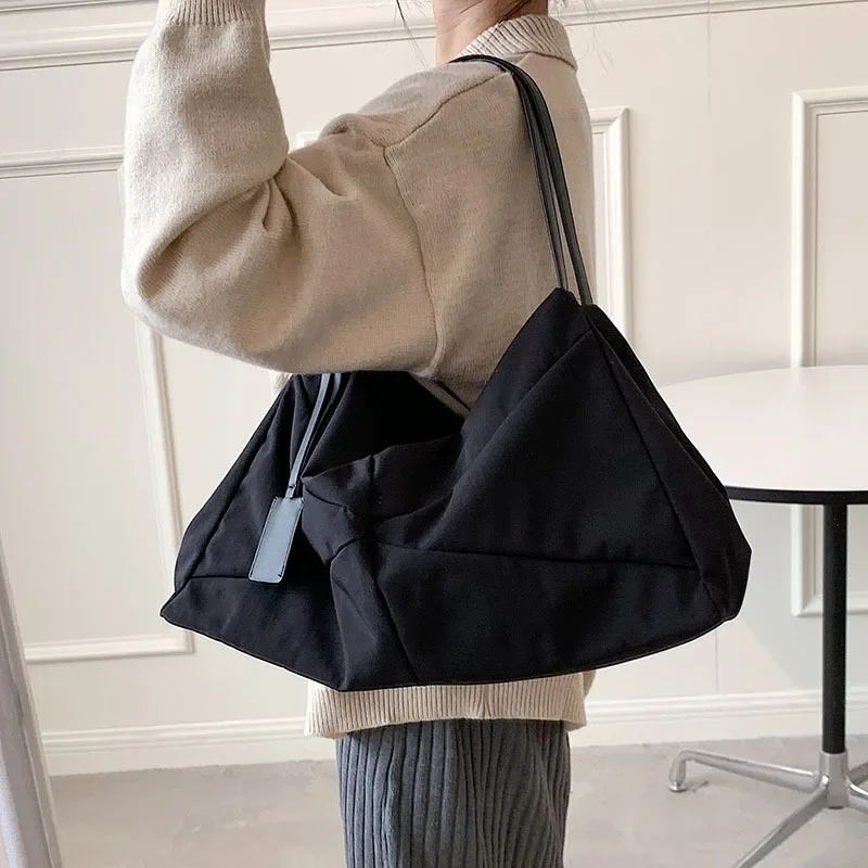 

Повседневные вместительные холщовые сумки-тоуты, высококачественные экологически чистые многоразовые женские дорожные сумки на плечо