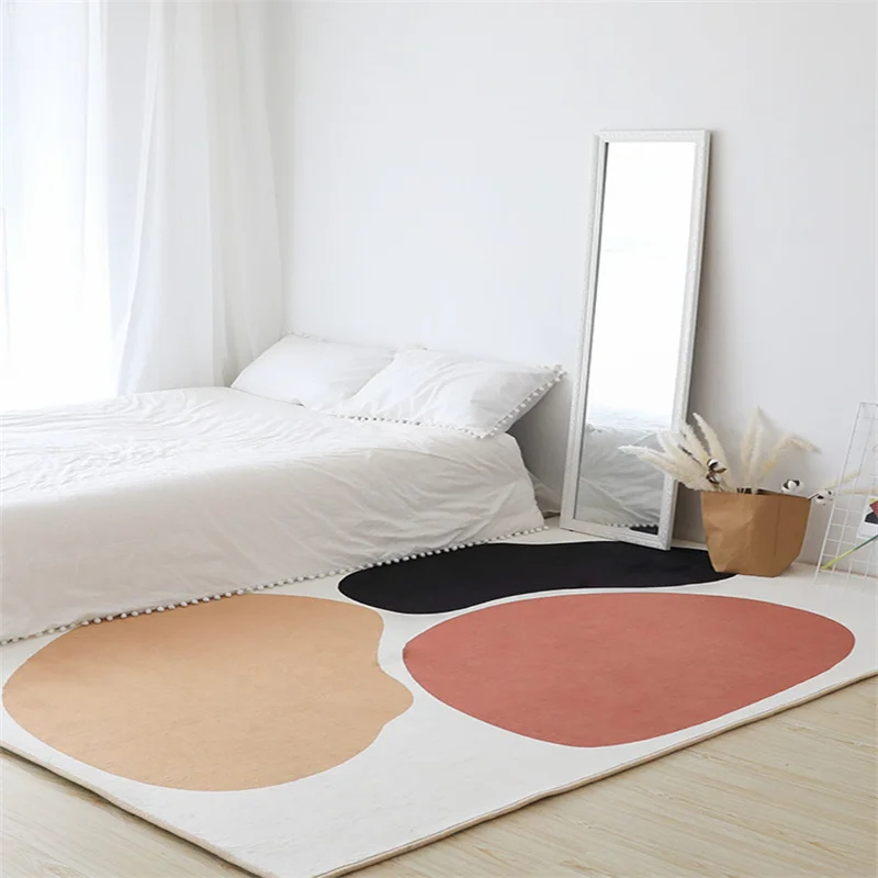 Nordic Ins Living Room Decoration Carpet Home Bedroom Bedside Fluffy Soft Carpets Light Luxury Study Room Cloakroom Non-slip Rug
Nordic Ins Living Room Decoration Carpet Home Bedroom Bedside Fluffy Soft Carpets Light Luxury Study Room Cloakroom Non-slip Rug