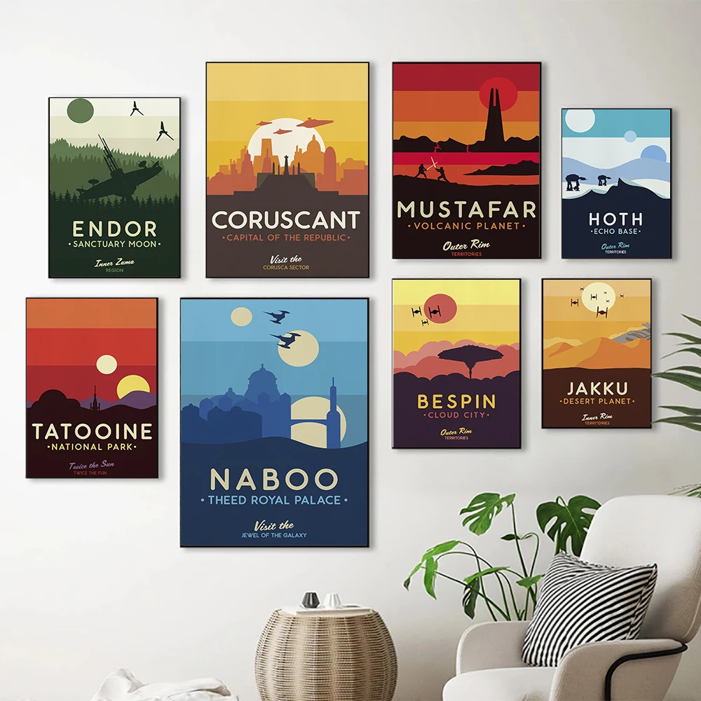 Tatooine Planet Hoth Vintage Print Art Canvas Poster For Living Room Decor Home Wall Picture
Tatooine Planet Hoth Vintage Print Art Canvas Poster For Living Room Decor Home Wall Picture