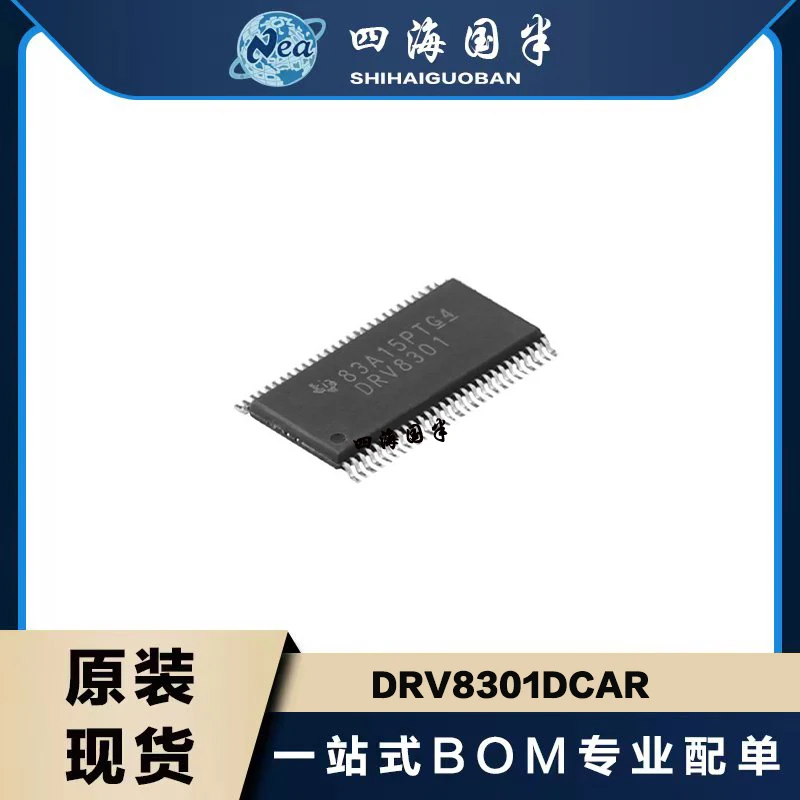 2PCS DRV8301DCAR DRV8302DCAR HTSSOP56 DRV8821DCAR DRV8823DCAR DRV8303DCAR HTSSOP48 Converter Three-phase Brushless Motor Driver
2PCS DRV8301DCAR DRV8302DCAR HTSSOP56 DRV8821DCAR DRV8823DCAR DRV8303DCAR HTSSOP48 Converter Three-phase Brushless Motor Driver