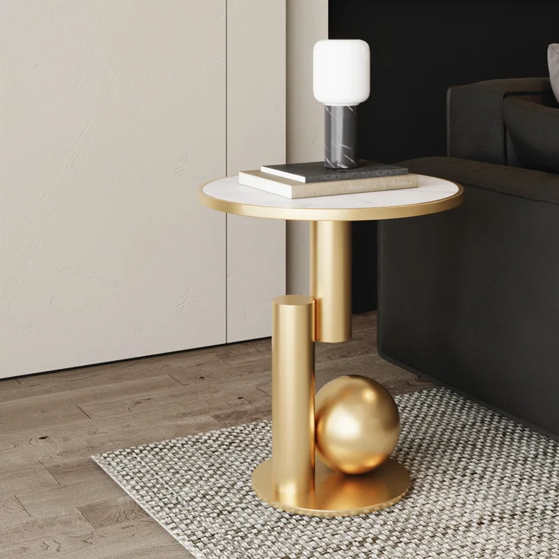 Designer Slate Coffee Tables Modern Small Round Sofa Luxury Round Coffee Table Creative Bedside Living Room Salon Furniture
Designer Slate Coffee Tables Modern Small Round Sofa Luxury Round Coffee Table Creative Bedside Living Room Salon Furniture