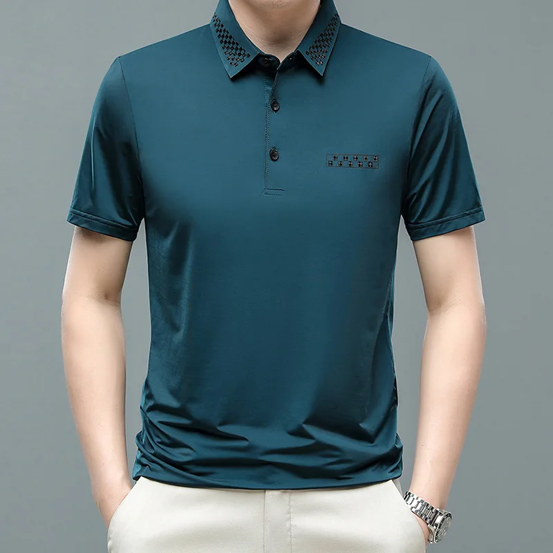 Golf diamond plaid skull short-sleeved Polo shirt men's sports casual all-match short-sleeved T-shirt printed men's tops
Golf diamond plaid skull short-sleeved Polo shirt men's sports casual all-match short-sleeved T-shirt printed men's tops