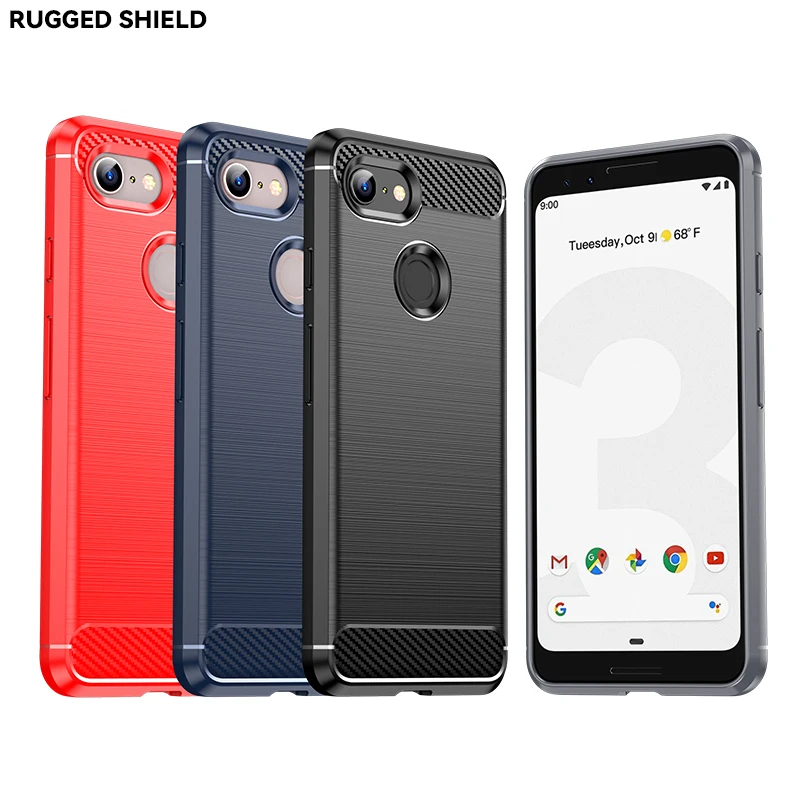 Case for Google Pixel 3A XL / 3A / 3 XL / 3 Brushed Carbon Fiber Texture Soft Flexible TPU Shockproof Case Cover for Pixel 2 XL
Case for Google Pixel 3A XL / 3A / 3 XL / 3 Brushed Carbon Fiber Texture Soft Flexible TPU Shockproof Case Cover for Pixel 2 XL
