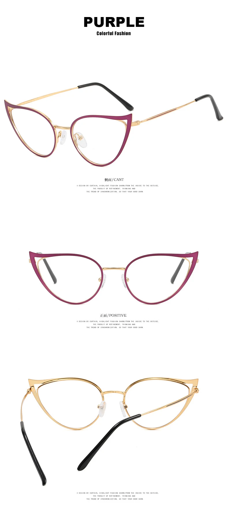 Skeleton Cat-eye Anti-blue Light Eyeglasses Frame, New Ladies Fashion Metal Presbyopia Can Be Customized Prescription 5 Mallzona S26e24ee3ffd84c3c9923d18748eb2256Z Skeleton Cat-eye Anti-blue Light Eyeglasses Frame, New Ladies Fashion Metal Presbyopia Can Be Customized Prescription Mallzona