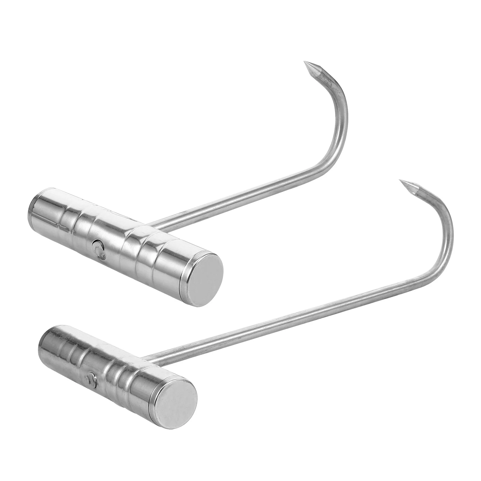 Крючки для мяса 2 шт., ручные Крючки из нержавеющей стали для приготовления пищи и барбекю, переворачиватель для пикника 
Крючки для мяса 2 шт., ручные Крючки из нержавеющей стали для приготовления пищи и барбекю, переворачиватель для пикника