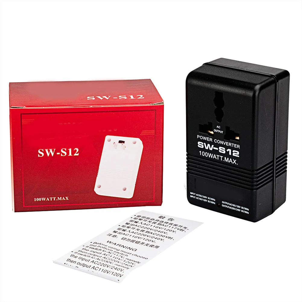 Wide Range Voltage Converter Voltage Transformer 110V/120V Dual Channel Power Converter Step UP Or Down Switch
Wide Range Voltage Converter Voltage Transformer 110V/120V Dual Channel Power Converter Step UP Or Down Switch
