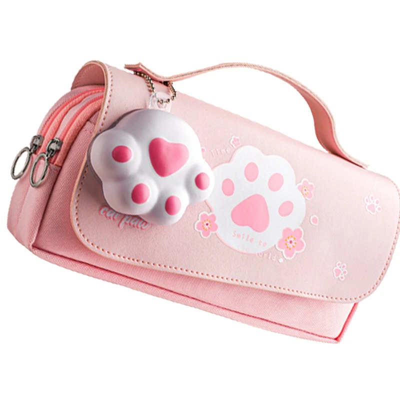 Женская вместительная сумка для карандашей, милые школьные принадлежности для девочек, канцелярские принадлежности
Женская вместительная сумка для карандашей, милые школьные принадлежности для девочек, канцелярские принадлежности