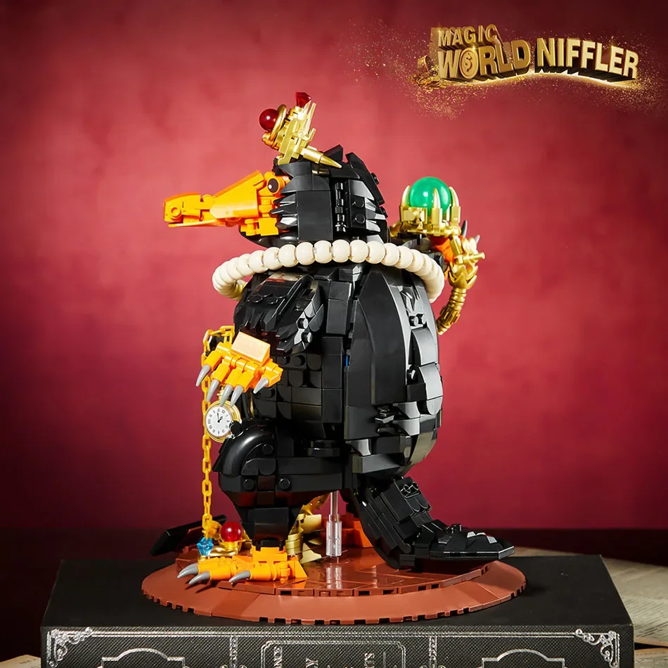MOC Magic World 1148pcs Niffler Harry Model Building Blocks Set Magical Animal Niffler Figures Bricks Toys For Children Gifts MOC Magic World 1148pcs Niffler Harry Model Building Blocks Set Magical Animal Niffler Figures Bricks Toys For Children Gifts