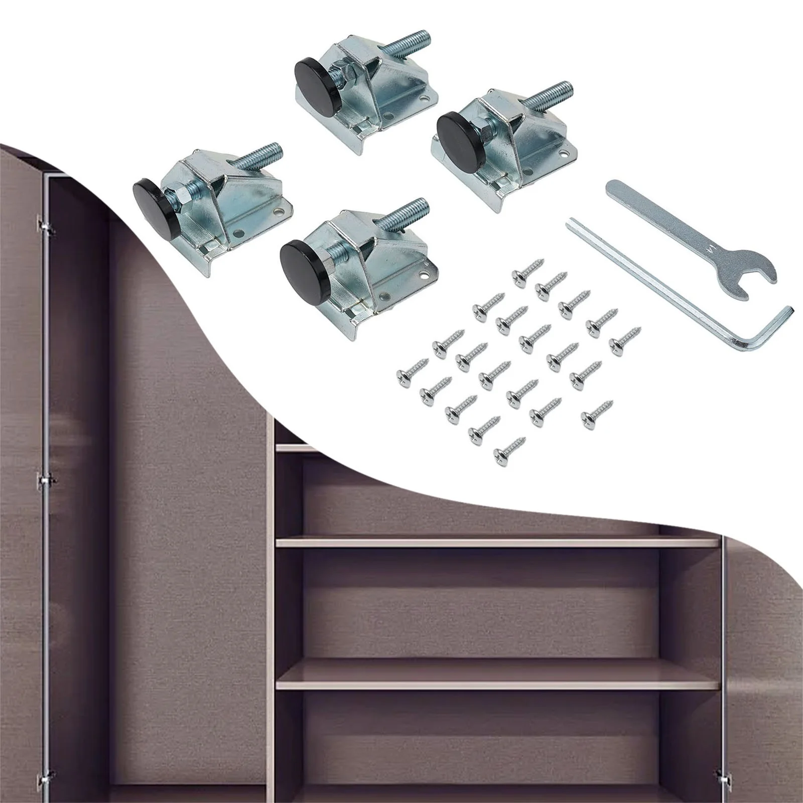 4pcs Adjustable Furniture Leveler Heavy Duty Furniture Feet Support For Sofa Table Chair Cabinet Height Leveling Feet Hardware
4pcs Adjustable Furniture Leveler Heavy Duty Furniture Feet Support For Sofa Table Chair Cabinet Height Leveling Feet Hardware