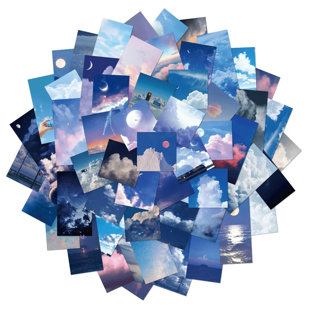 10/30/50PCS Blue Sky Cure Graffiti Waterproof Sticker Creative Decal Decoration Refrigerator Skateboard Water CupGuitarWholesale
10/30/50PCS Blue Sky Cure Graffiti Waterproof Sticker Creative Decal Decoration Refrigerator Skateboard Water CupGuitarWholesale