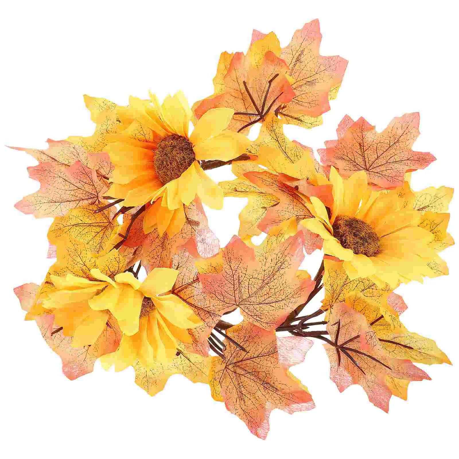 Fall Harvest Wreath Decorate Door Garland Silk Flower Thanksgiving Day Maple Leaves
Fall Harvest Wreath Decorate Door Garland Silk Flower Thanksgiving Day Maple Leaves