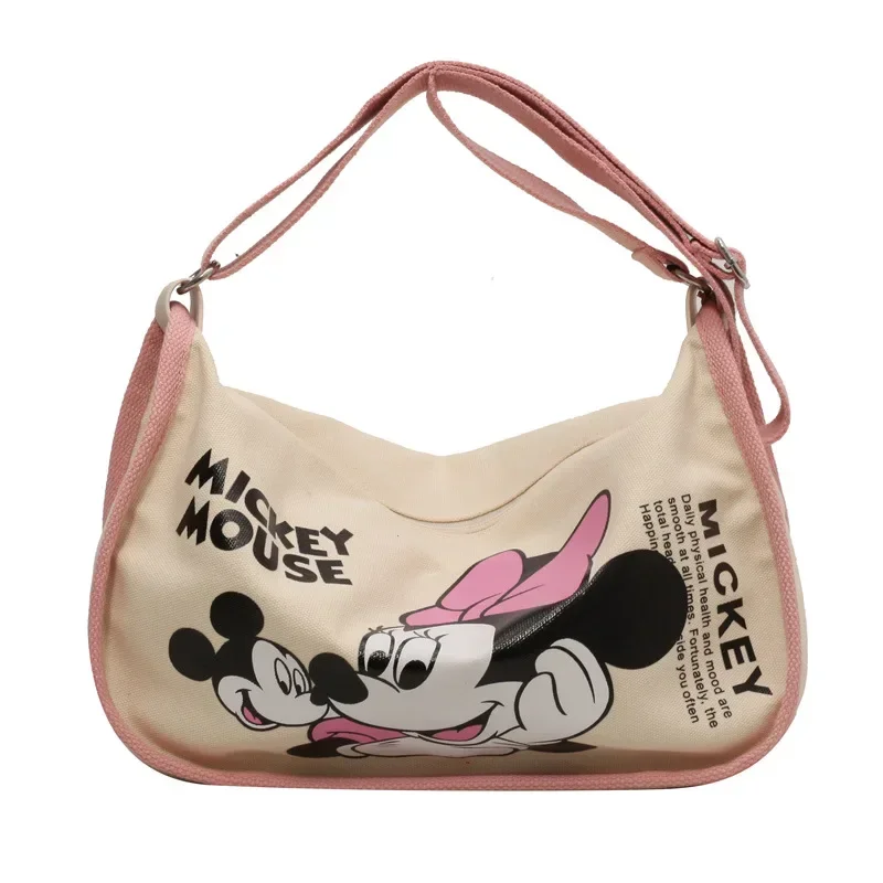Disney Minnie Women's Shoulder Bag Girls Cartoon Mickey Mouse Print Casual Canvas Crossbody Bag Student Large Capacity Handbags
Disney Minnie Women's Shoulder Bag Girls Cartoon Mickey Mouse Print Casual Canvas Crossbody Bag Student Large Capacity Handbags
