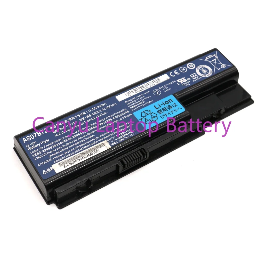 Аккумулятор для ноутбука AS07B72, AS07B31, AS07B41, AS07B42, для Acer Aspire 5520, 5720, 5920, 6920, 6920G, 7520, 7720, 7720G, 7720Z, серия CONIS72, новинка
Аккумулятор для ноутбука AS07B72, AS07B31, AS07B41, AS07B42, для Acer Aspire 5520, 5720, 5920, 6920, 6920G, 7520, 7720, 7720G, 7720Z, серия CONIS72, новинка