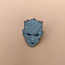 The Legion of Ghosts The Mighty King of the Night Television Brooches Badge for Bag Lapel Pin Buckle Jewelry Gift For Friends