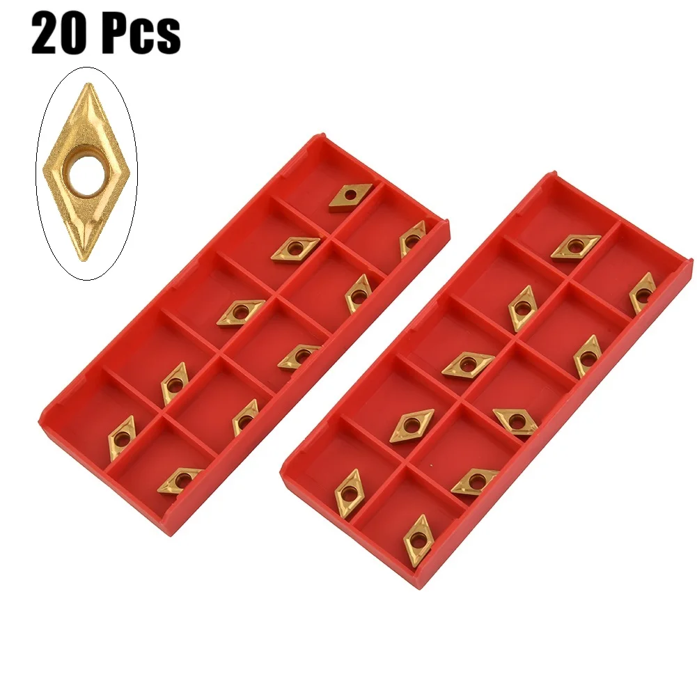 20x DCMT070204 YBC251 Carbide Inserts For Lathe Turning Tool Holder Boring Bar For SDJCR/SDNCN/SDQCR Series Lathe Tool Accessory
20x DCMT070204 YBC251 Carbide Inserts For Lathe Turning Tool Holder Boring Bar For SDJCR/SDNCN/SDQCR Series Lathe Tool Accessory
