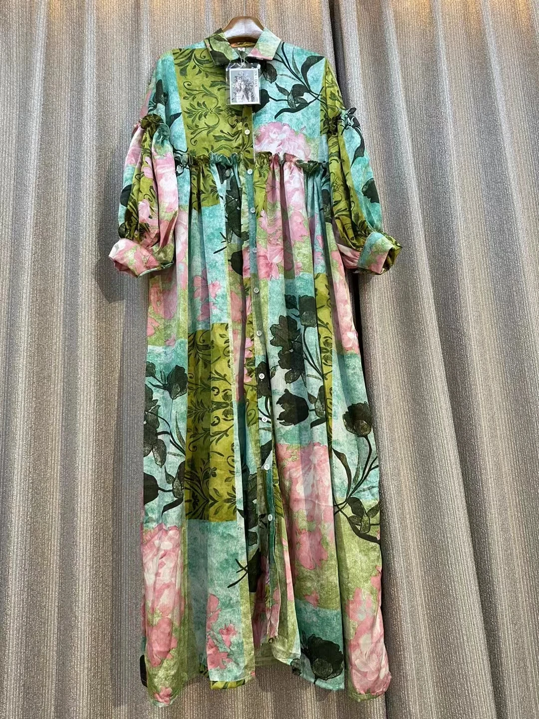 Женское винтажное вечернее платье, свободное Повседневное платье с длинным рукавом, элегантная одежда в Корейском стиле, весна-лето 2024
Женское винтажное вечернее платье, свободное Повседневное платье с длинным рукавом, элегантная одежда в Корейском стиле, весна-лето 2024