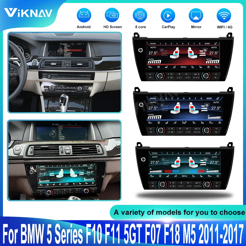 AC Panel Screen For BMW 5 Series F10 F11 5GT F07 F18 M5 2011-2017 Newest Generation 10.25inch Touch Screen Air Condition Board
AC Panel Screen For BMW 5 Series F10 F11 5GT F07 F18 M5 2011-2017 Newest Generation 10.25inch Touch Screen Air Condition Board